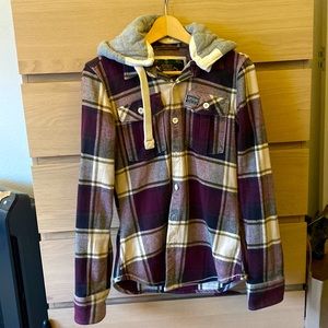 Superdry plaid jacket